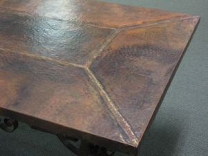 copper table